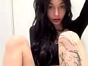 귀여운 십대소녀 진동기 자위 셀카